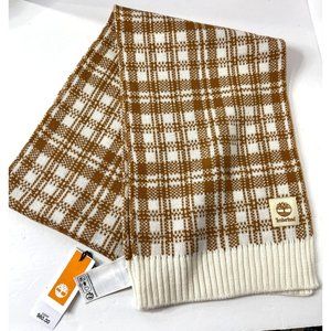 New Timberland Womens Plaid Scarf